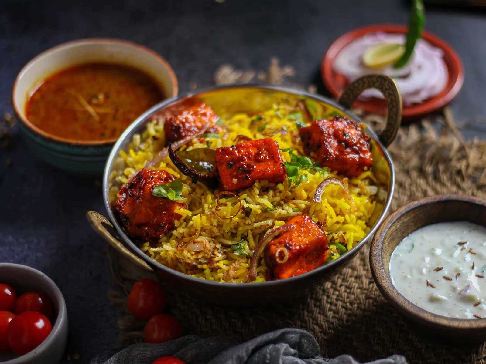 Special Paneer Biryani – order online in Itahari